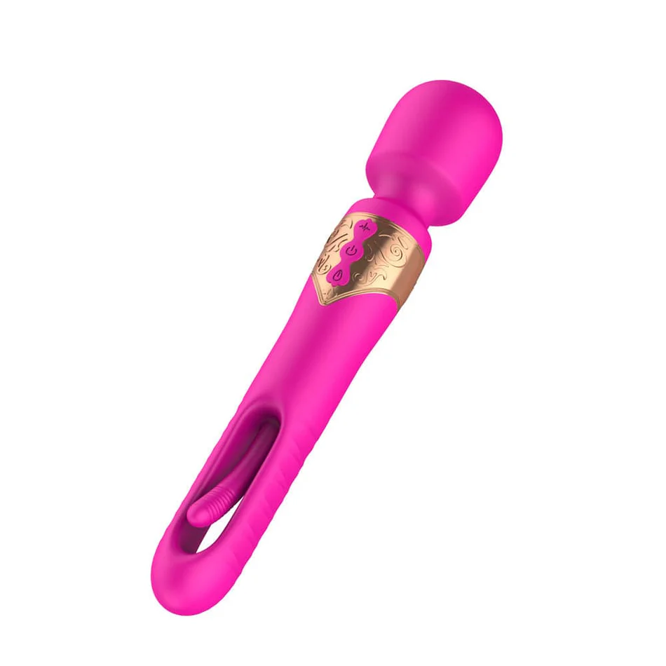 VigorLove - 3 In 1 Hollow Slapping Wand Vibrator