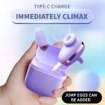 VigorLove Magic Box Mini Sucking Vibrator Waterproof Stimulator – Bild 8