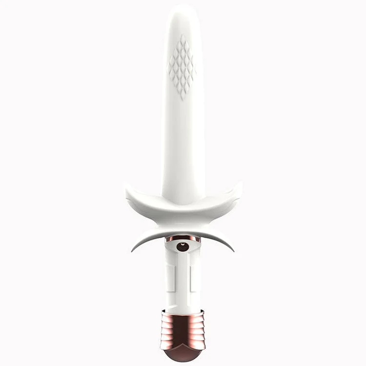 Sword - shaped Vibrating Clitoral G Spot Stimulator