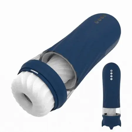 VigorLove - Rocket 3d Realistic Textured Electric Stroker With 5 Thrusting Rotating Modes