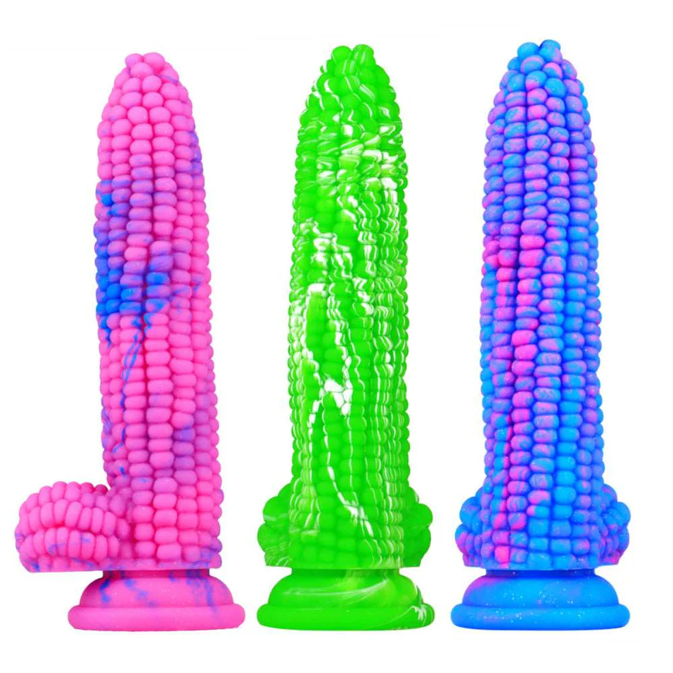 6.1‘’ VigorLove - Corn Silicone Dildo Huge Penis Anal Plug