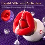 VigorLove - 3IN1 Big Mouth Shaped Sex Toy Sucking Vibrator Adult Toys – Bild 3