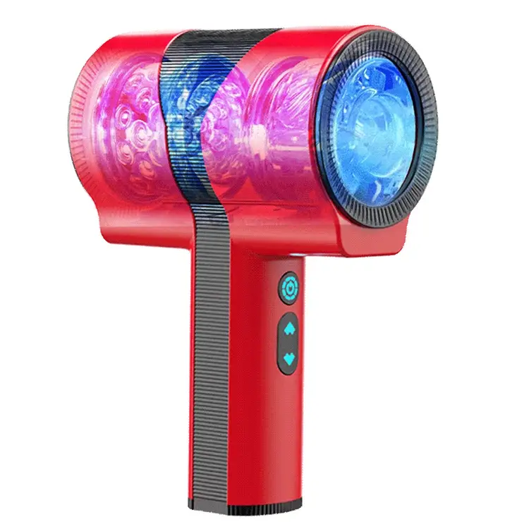 VigorLove - Thor 1st Generation Multi Frequency Telescopic Rotating Vibration Male Penis Stroker
