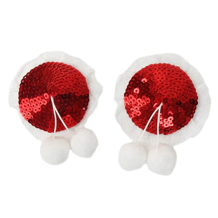 VigorLove - Christmas Small Sequins Sexy Female Nipple Stickers